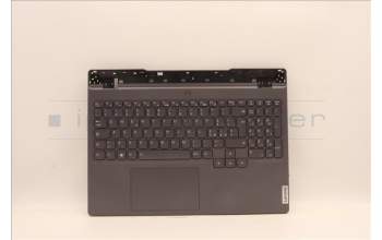 Lenovo 5CB1H68471 C-Cover with keyboard,Italian,Storm Grey,RGB Backlight