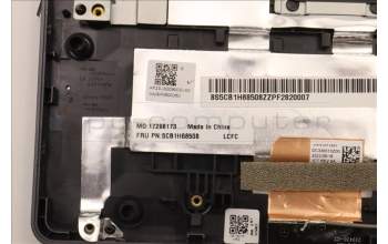 Lenovo 5CB1H68508 C-Cover with keyboard,Portuguese,Storm Grey,White Backlight