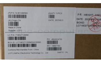 Lenovo 5CB1H68560 COVER Upper Case ASM_FRA L82R3 AB_NFP