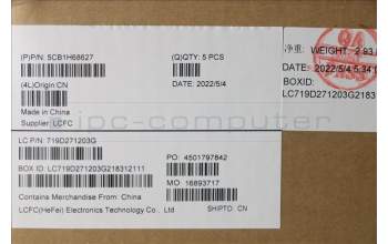 Lenovo 5CB1H68627 COVER Upper Case ASM_HBW L82R3 CG_NFP