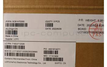 Lenovo 5CB1H70300 COVER Upper Case ASM_NORDIC L82R3 CG_NFP