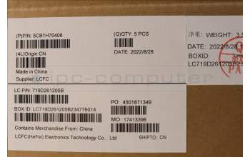Lenovo 5CB1H70408 COVER Upper Case ASM_SPA L82R4 FPCG