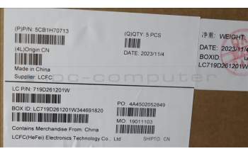 Lenovo 5CB1H70713 COVER Upper Case ASM_THAI L82R4 NFPCG