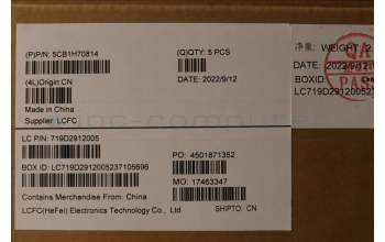 Lenovo 5CB1H70814 COVER Upper Case ASM_HUN L82SV CG