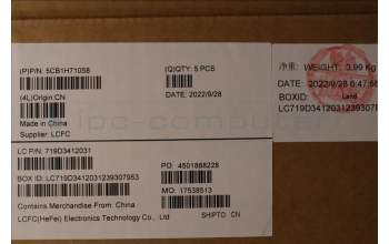 Lenovo 5CB1H71058 COVER Upper Case ASM_JPN L82RG SG W/WH