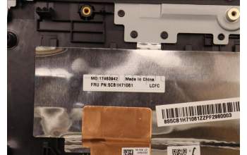 Lenovo 5CB1H71061 COVER Upper Case ASM_NORDIC L82RG SGW/WH
