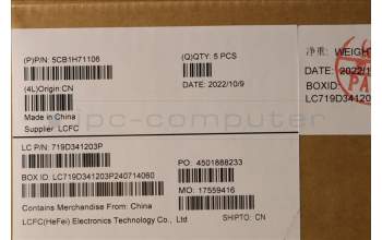 Lenovo 5CB1H71106 COVER Upper Case ASM_UKE L82RG ST W/BU