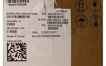 Lenovo 5CB1H71446 COVER Upper Case ASM_SWS W 82R9 SG BL