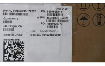 Lenovo 5CB1H72325 COVER Upper Case ASM_POR W 82R9 CG