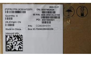 Lenovo 5CB1H72371 COVER Upper Case ASM_NORDIC W 82R9 SB BL