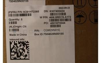 Lenovo 5CB1H72385 COVER Upper Case ASM_SPA W 82R9 SB