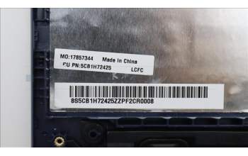 Lenovo 5CB1H72425 COVER Upper Case ASM_FRA L82RM AB_FP