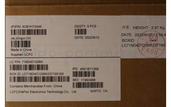 Lenovo 5CB1H72449 COVER Upper Case ASM_ENG L82RM AB_FP_BL