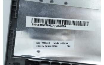 Lenovo 5CB1H72699 COVER Upper Case ASM_THAI L82RM AG_FP_BL