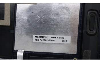 Lenovo 5CB1H77860 COVER Upper Case ASM_EURO ENGL82RKFPABBL