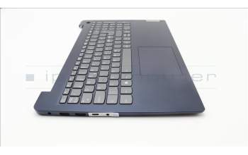 Lenovo 5CB1H77874 C-Cover with keyboard,Nordic,Abyss Blue,Backlight,Fingerprint