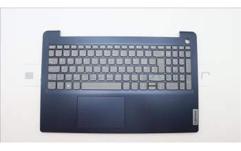 Lenovo 5CB1H77883 C-Abdeckung mit Tastatur, Englisch (GB), tiefblau, Hintergrundbeleuchtung, Fingerabdruckleser