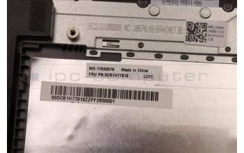 Lenovo 5CB1H77918 COVER Upper Case ASM_BEL L82RK FP AG BL