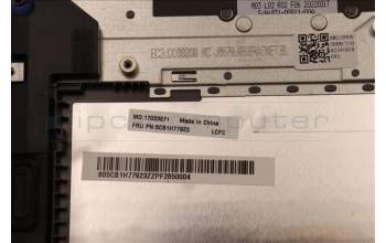 Lenovo 5CB1H77923 COVER Upper Case ASM_EURO ENGL82RKFPAGBL