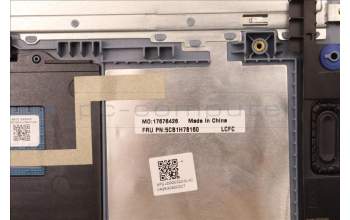 Lenovo 5CB1H78160 COVER Upper Case ASM_SPA L82RK FP MB BL