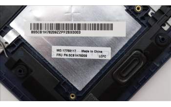 Lenovo 5CB1H78209 COVER Upper Case ASM_GER L82RK NFP AB BL