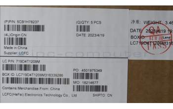 Lenovo 5CB1H78237 COVER Upper Case ASM_POR L82RK NFP AB N