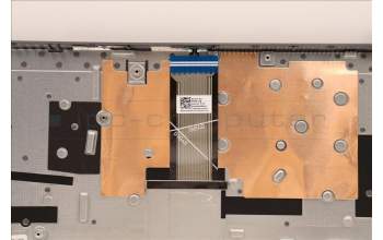 Lenovo 5CB1H78311 C-Cover with keyboard, Hebrew, Arctic Grey, Non-Fingerprint, US