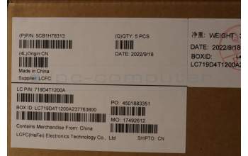 Lenovo 5CB1H78313 COVER Upper Case ASM_NORDIC L82RK NFPAGN