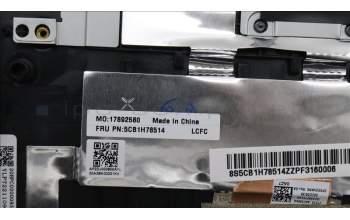 Lenovo 5CB1H78514 COVER Upper Case ASM_FRA/ENG L82RE SGRGB