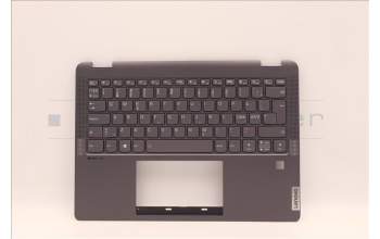 Lenovo 5CB1H79898 C-Cover with keyboard, Nordic, Slate Grey, Backlight, UK