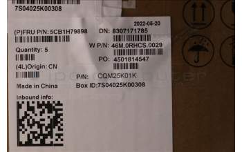 Lenovo 5CB1H79898 C-Cover with keyboard, Nordic, Slate Grey, Backlight, UK