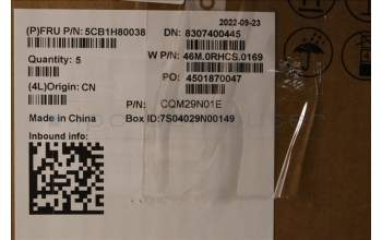 Lenovo 5CB1H80038 COVER Upper Case ASM_SPA W 82R7 SB