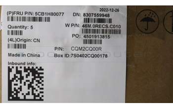 Lenovo 5CB1H80077 C-Cover with keyboard,Italian,Storm Grey