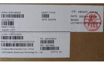 Lenovo 5CB1H80200 COVER Upper Case ASM_LA SPA L82TU IG_IMR