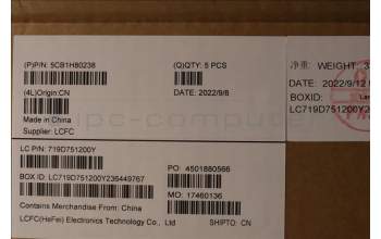 Lenovo 5CB1H80238 COVER Upper Case ASM_SPA L82TV BU_BK_TEX