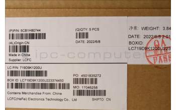 Lenovo 5CB1H80744 COVER Upper Case ASM_HBW L82RL FP AG U