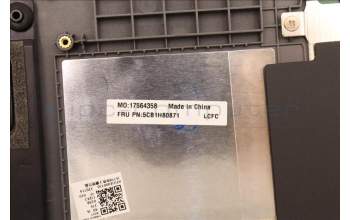 Lenovo 5CB1H80871 C-Abdeckung mit Tastatur, Belgisch, arktisgrau, Ohne Fingerabdruck, GB