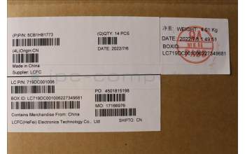 Lenovo 5CB1H81773 COVER, D_COVER_AL_WWAN_5G_ASSY