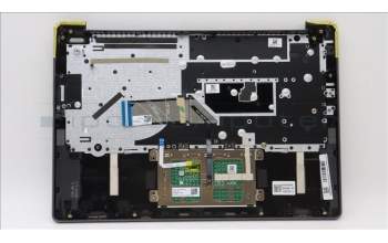 Lenovo 5CB1H82114 C-Cover with keyboard, Czech Slovakian, Storm Grey, Backlight, UK