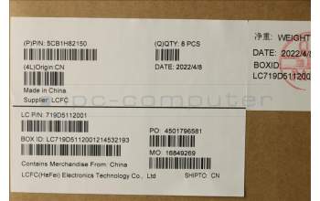 Lenovo 5CB1H82150 LCD Cover L 82NJ Y_GY_2_8_K