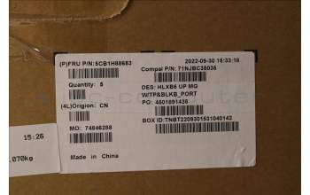 Lenovo 5CB1H88683 COVER Upper Case ASM_POR C21DL MGBL
