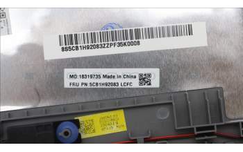 Lenovo 5CB1H92083 COVER Upper Case ASM_CZE/SLK L82QD NFPCG