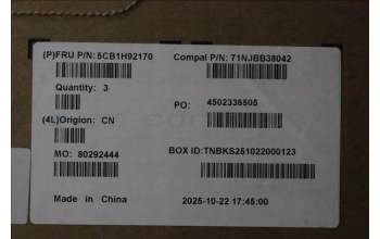 Lenovo 5CB1H92170 Upper Case ASM_HUN C21DK MGBL