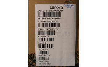 Lenovo 5CB1H92913 COVER Upper Case ASM_CZE/SLKH82SKCLGYUMA
