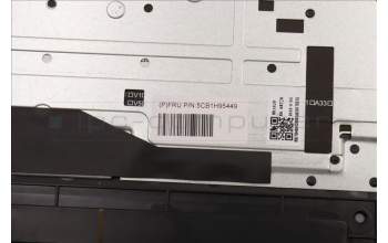 Lenovo 5CB1H95449 C-Abdeckung mit Tastatur, Italienisch, Sturmgrau