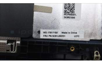 Lenovo 5CB1J00231 COVER Upper Case ASM_ITAL82SFFP_AB_BL_ML