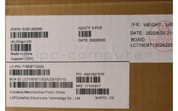 Lenovo 5CB1J00359 COVER Upper Case ASM_KORL82SFFP_CG_BL_ML