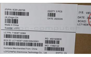 Lenovo 5CB1J00726 COVER Upper Case ASM_SPAL82SFFP_CG_NB_PC