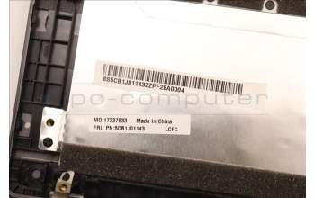 Lenovo 5CB1J01143 COVER Upper Case ASM_BULL82SFFP_SG_BL_ML