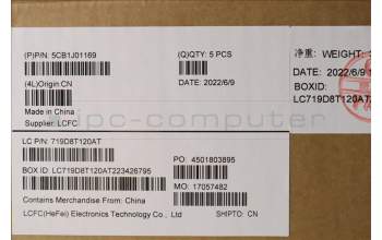 Lenovo 5CB1J01169 COVER Upper Case ASM_UKEL82SFFP_SG_BL_ML